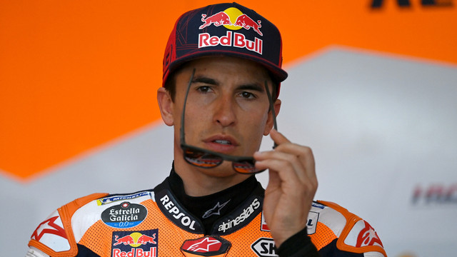 Pembalap Repsol Honda Team MotoGP Marc Marquez. Foto: Andika Wahyu/ANTARA FOTO