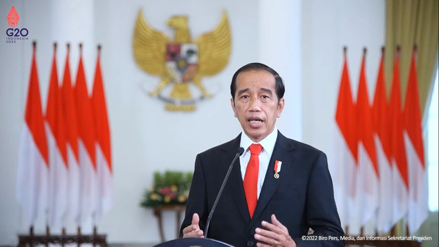 Pidato Presiden Joko Widodo. Foto: Youtube/Sekretariat Presiden