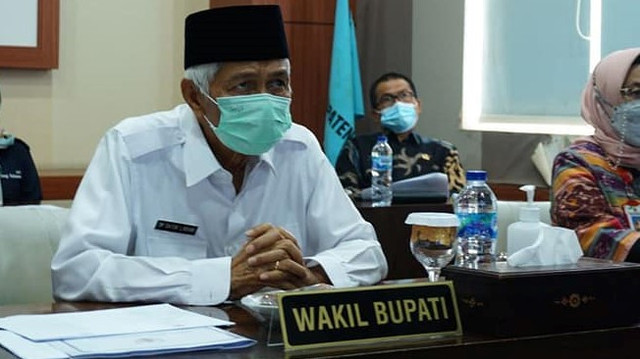 Wakil Bupati Dharmasraya Dasril Panin Datuak Labuan. Foto: Diskominfo