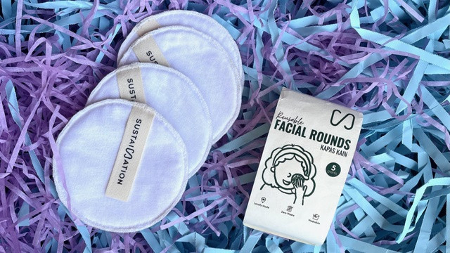 Reusable Cotton Pads dari brand lokal Sustaination Foto: Mela Nurhidayati Syamsiyah/kumparan