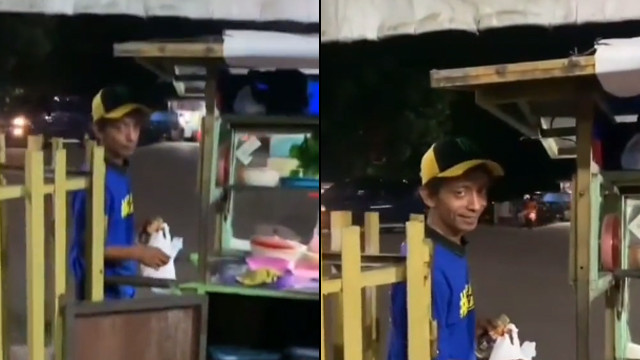 Pria mirip Valentino Rossi. (Foto: @alesha_as4/TikTok)