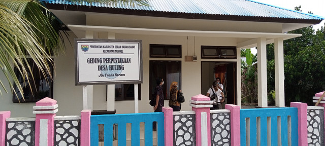 sumber: dokumentasi tim survei Perpustakaan Nasional RI untuk perpustakaan di daerah 3T