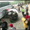 Bus Tabrak GT Sentul Barat
