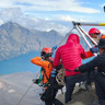 Pendaki Brasil Tersangkut di Tebing Rinjani