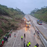 Longsor di KM 72 Tol Bocimi