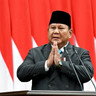Prabowo di Rapur DPR