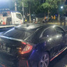 Civic Tabrak 4 Kendaraan di Senayan