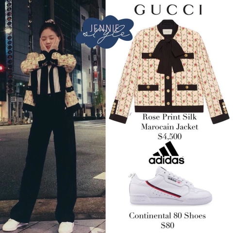 Harga 10 Outfit Menawan Jennie 