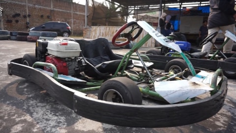 Pacu Adrenalin, Balapan Seru di Sirkuit Gokart Pertama di Lampung