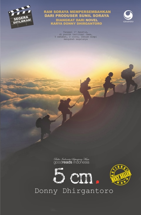 Novel 5cm Persahabatan Perjalanan Dan Cinta Kumparan 