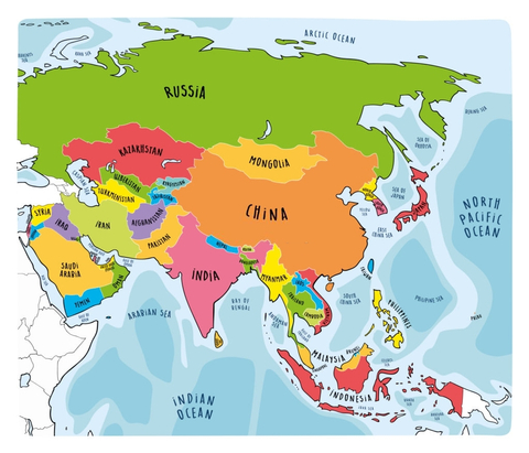 Berdasarkan garis lintang pada peta sebagian besar negara-negara asean berada di wilayah tropis dan hanya ada satu negara dengan kawasan subtropis negara-negara asean dengan iklim subtropis yaitu
