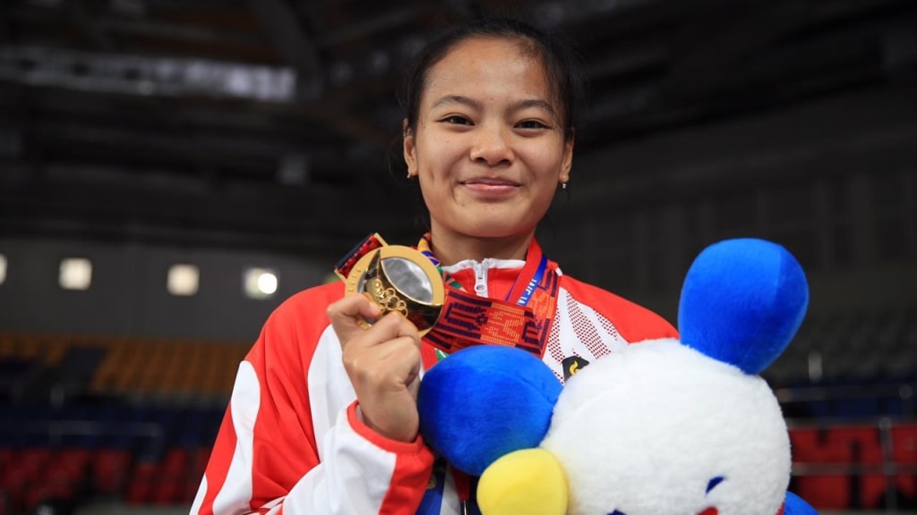 Fakta Windy Cantika Aisah, Peraih Medali Pertama RI di Olimpiade Tokyo 2020 2 Fakta Windy Cantika Aisah
