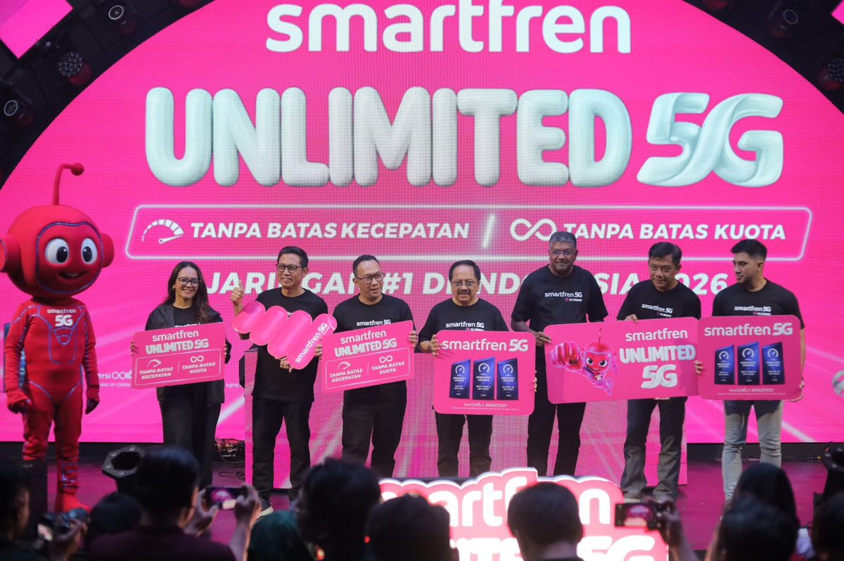 Ekspansi 5G XLSmart Rambah 101 Kota, Jaringan Smartfren Kian Tangguh