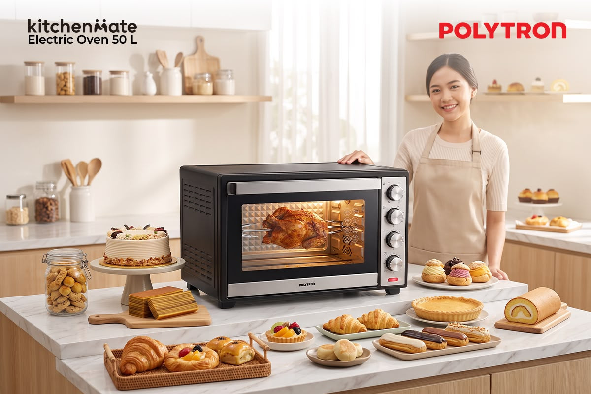Polytron resmi hadirkan Oven Kapasitas Besar, Cocok untuk Perempuan Pemilik UMKM