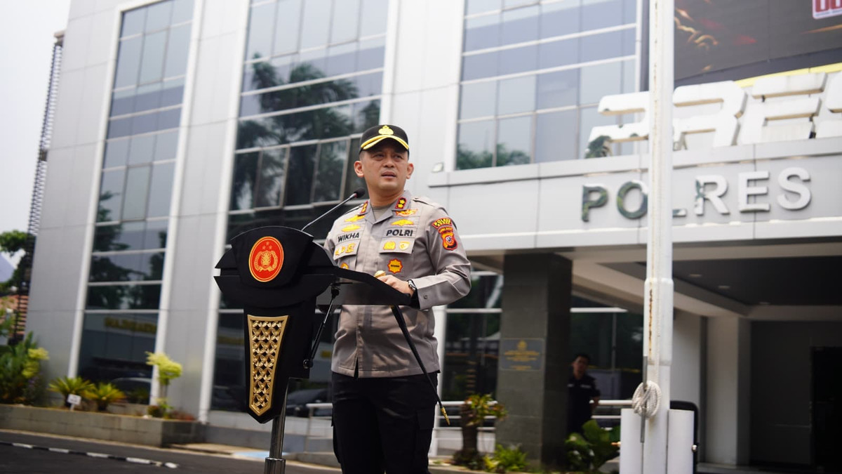 Kapolres Bogor Pimpin Apel Siaga Cegah Bentrok Suporter