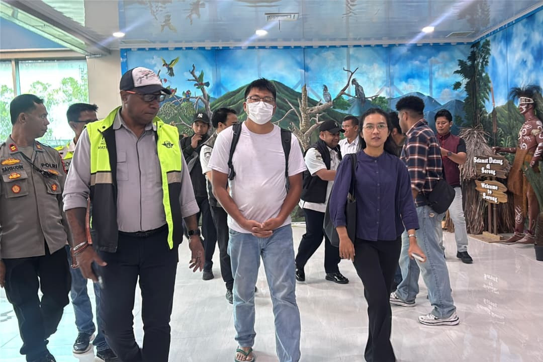 Penyu Ditombak WN China, Imigrasi Lanjutkan Proses Hukum di Sorong