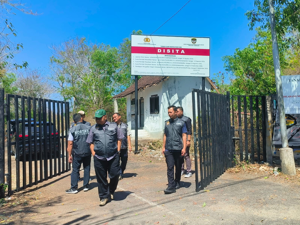 Tanah di Bali Rp4,8 T Disita Kortastipidkor Polri