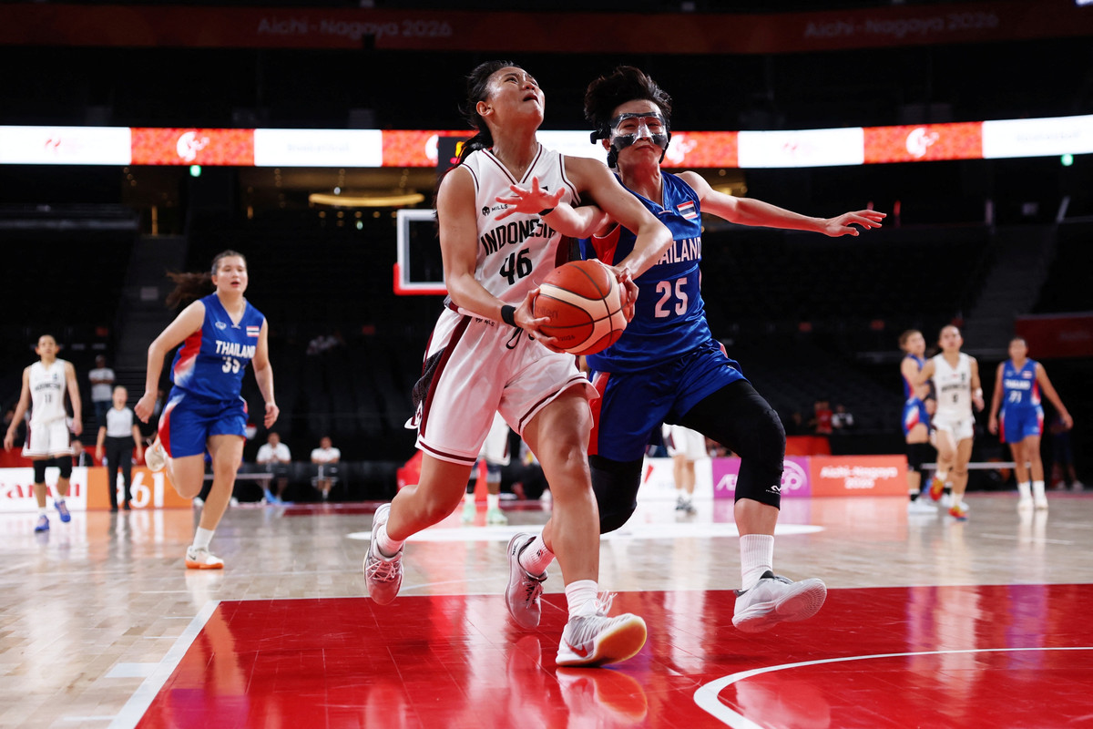 Basket Putri Indonesia Hajar Thailand di Laga Perdana Asian Games 2026