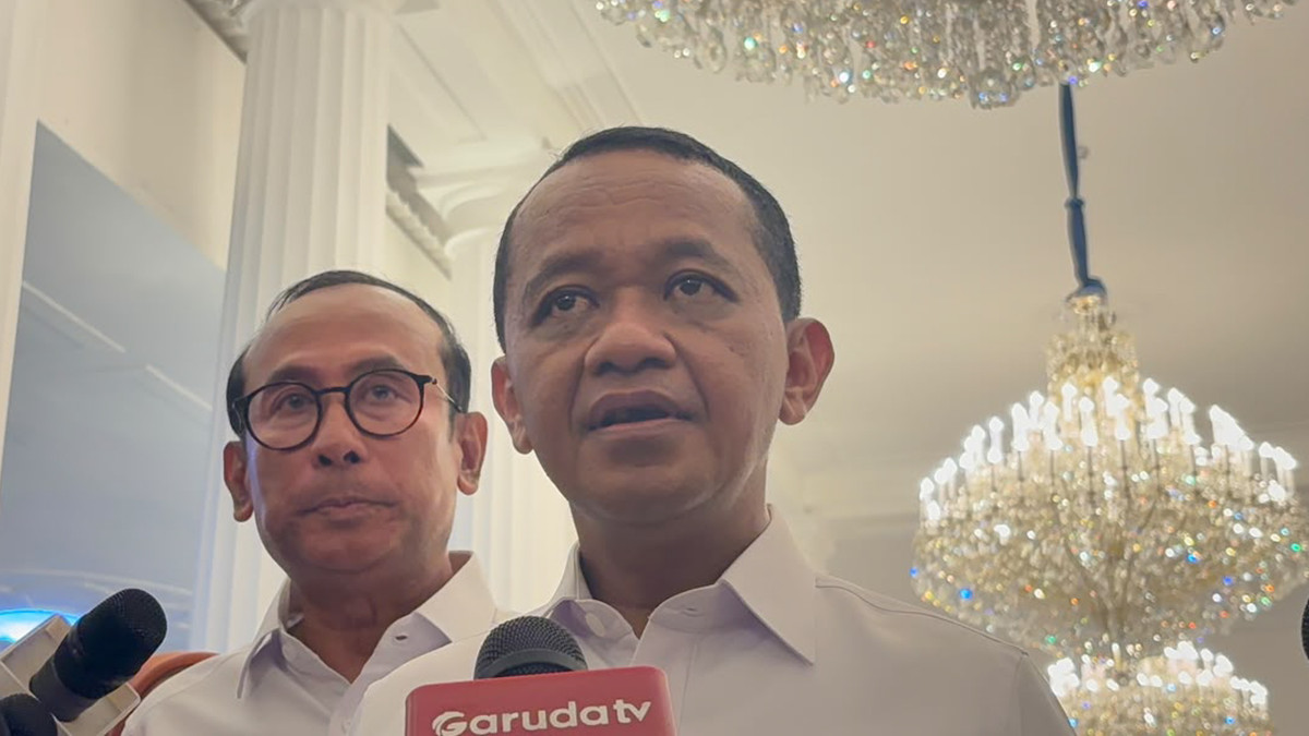 Tanggapan Bahlil Terkait Status Hukum Fahd Arafiq