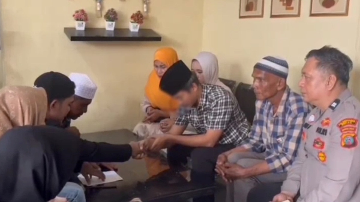 Kisah Haru Tahanan Polrestabes Medan Menikah di Penjara