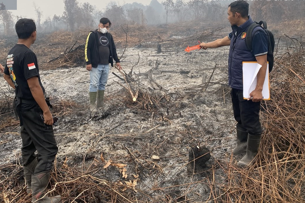 Politisi DPRD Mempawah Tersangka Karhutla, Ancaman 10 Tahun Bui