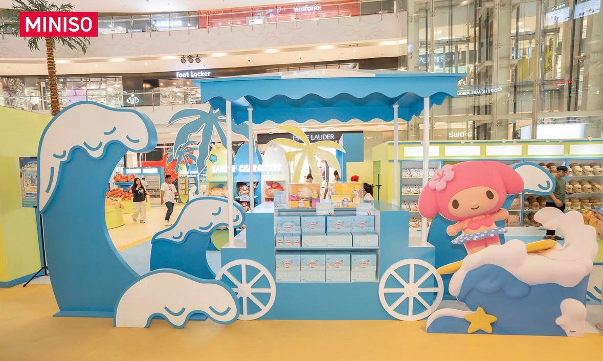 Sambut Musim Panas, Sanrio x MINISO laksanakan Pop-Up Store hingga 4 Oktober