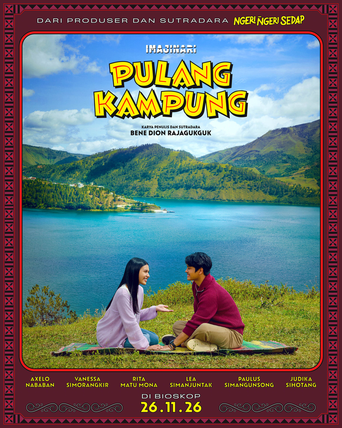 Bene Dion Gandeng Vanessa dan Axelo di Pulang Kampung