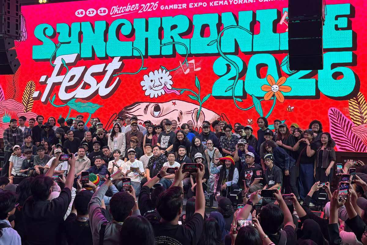 Keseruan Pembaca kumparan Menikmati Synchronize Fest 2026