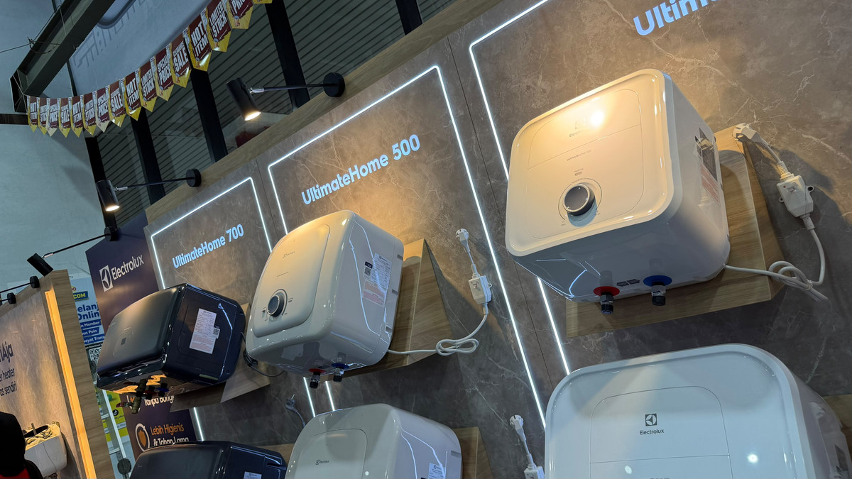 Electrolux perkenalkan Water Heater UltimateHome Series, Tangki Bisa Dikuras Sendiri