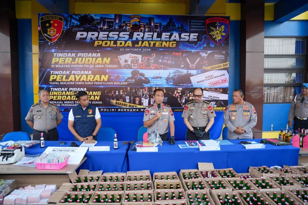 Upaya Penyelundupan Ribuan Botol Miras ke Karimunjawa Dibongkar Aparat