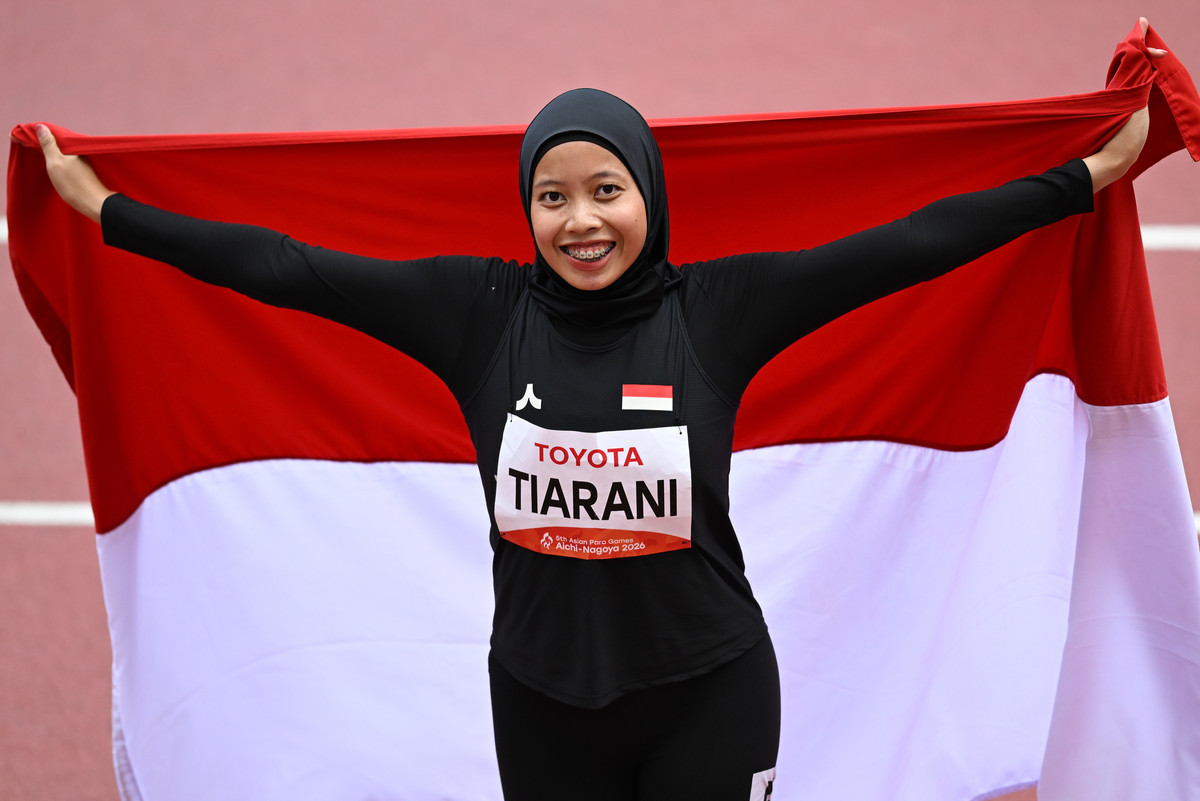 Karisma Evi Tiarani Ukir Sejarah, Emas Asian Para Games dan Rekor Dunia