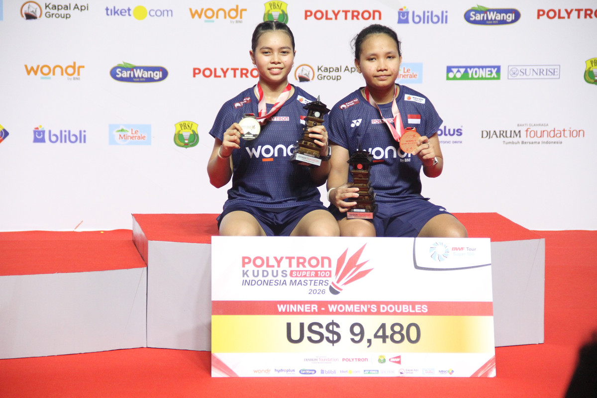 Perjalanan Manis Isyana dan Rinjani Menuju Gelar Juara Masters