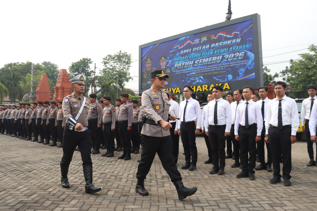 Operasi Semeru 2026: Kapolres Mojokerto Dorong Pendekatan Edukatif