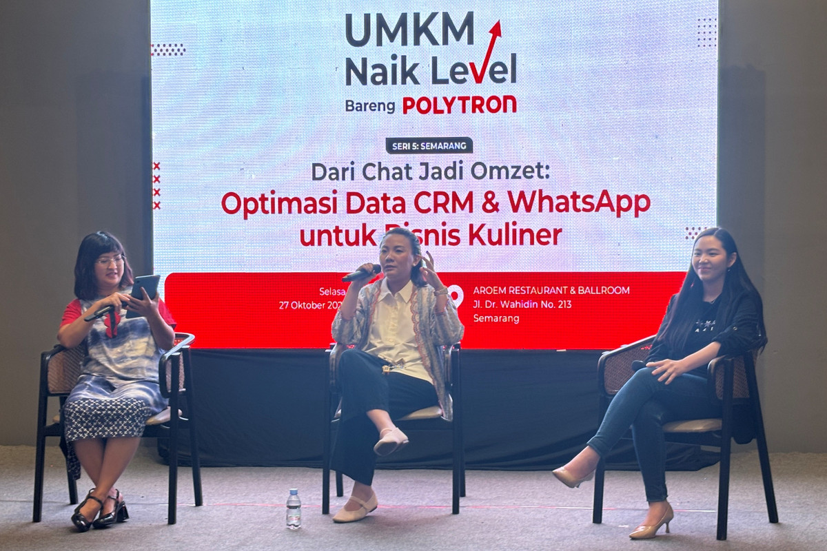 Polytron laksanakan Talkshow di Semarang, pacu UMKM Naik Level