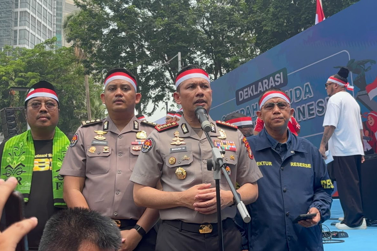 Terungkap! Polda Metro Sikat 19 Perusuh 28 Oktober Bawa Cat Vandalisme