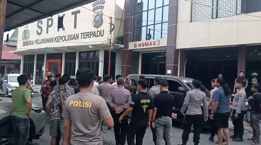 Delapan Penyerang Polres Merangin Diringkus, 5 Senpi Disita