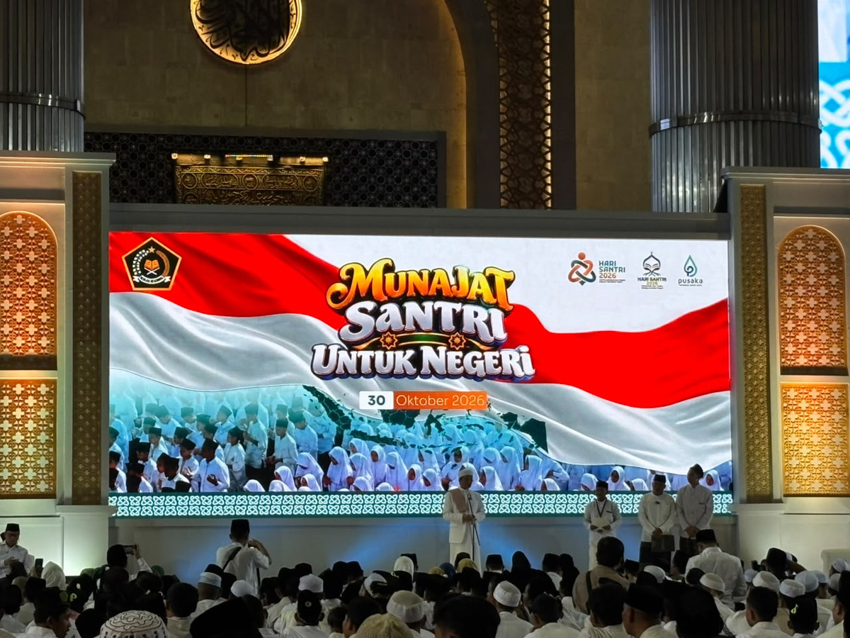 Kemenag laksanakan Munajat Santri untuk Negeri di Istiqlal, Doakan Keselamatan RI-Terhindar dari Bencana