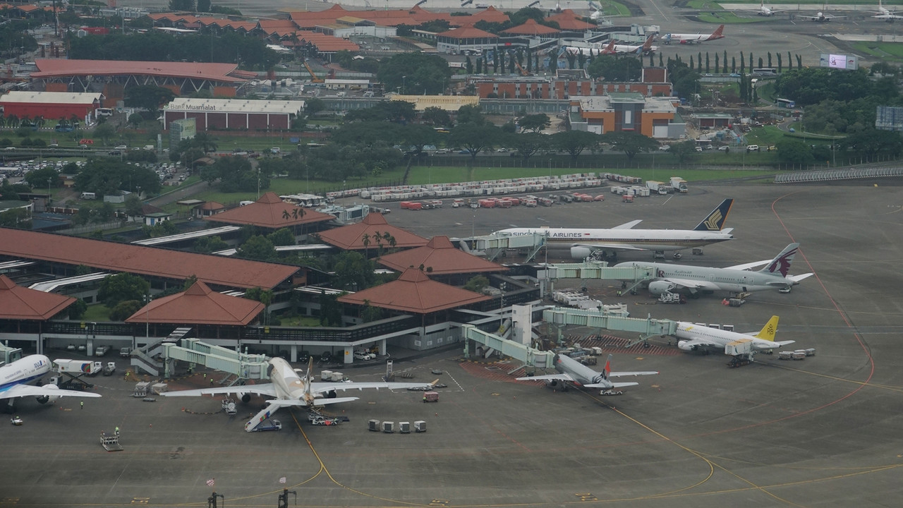 ilustrasi Bandara Soekarno Hatta