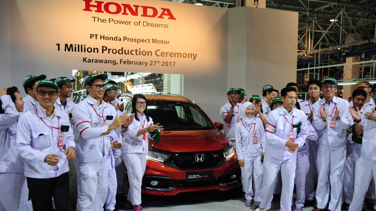 Satu Juta Produksi Honda