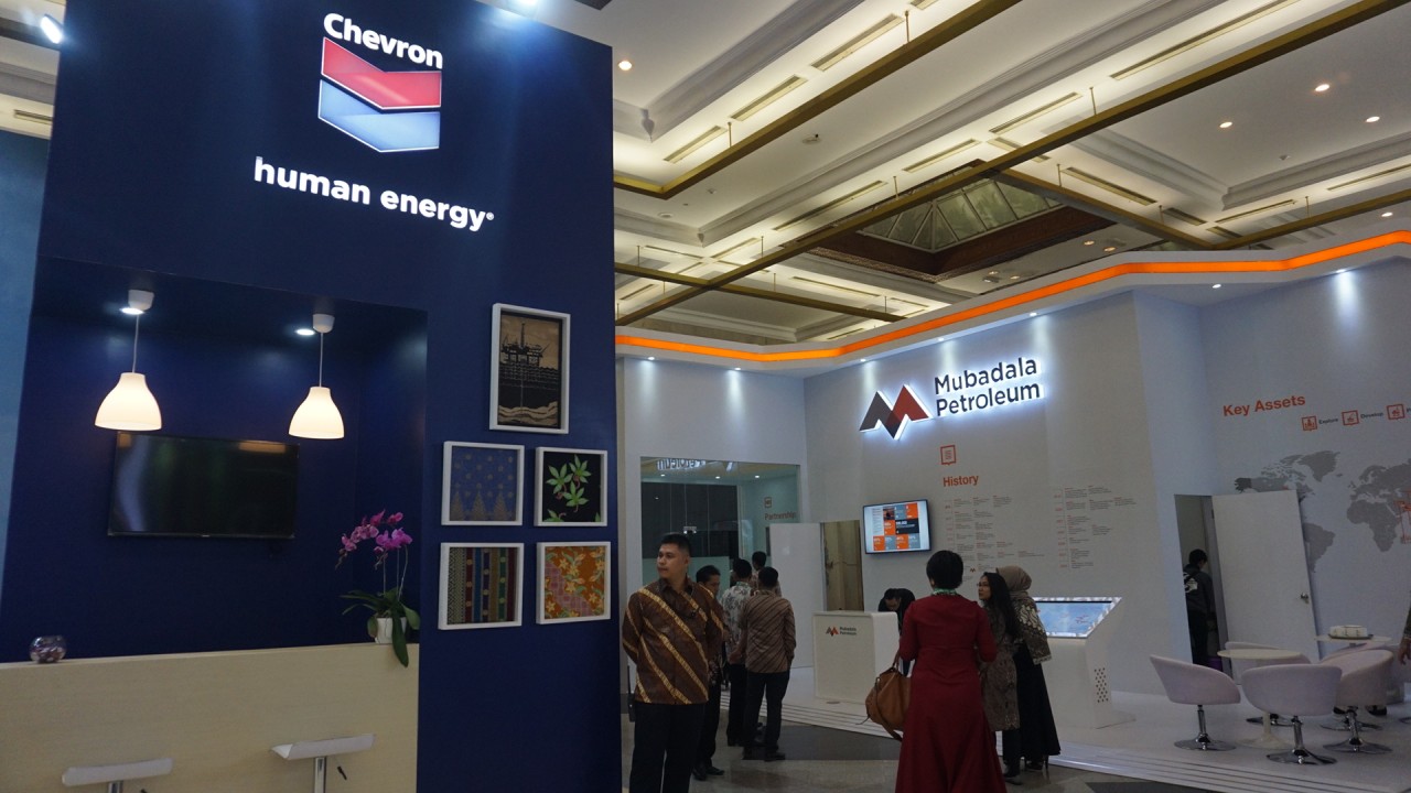 Suasana stan Chevron di IPA Convex 2018