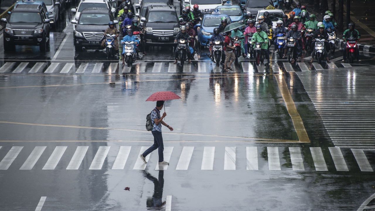 Ilustrasi hujan di Jakarta, ilustrasi hujan, hujan