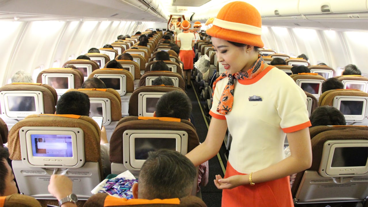 Penumpang Garuda Indonesia Dilarang Foto di Dalam Pesawat 