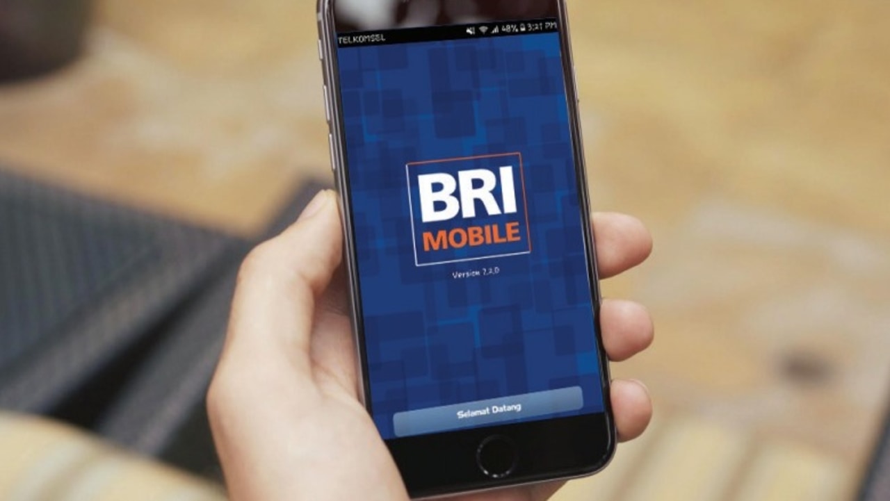 Ilustrasi aplikasi BRI Mobile