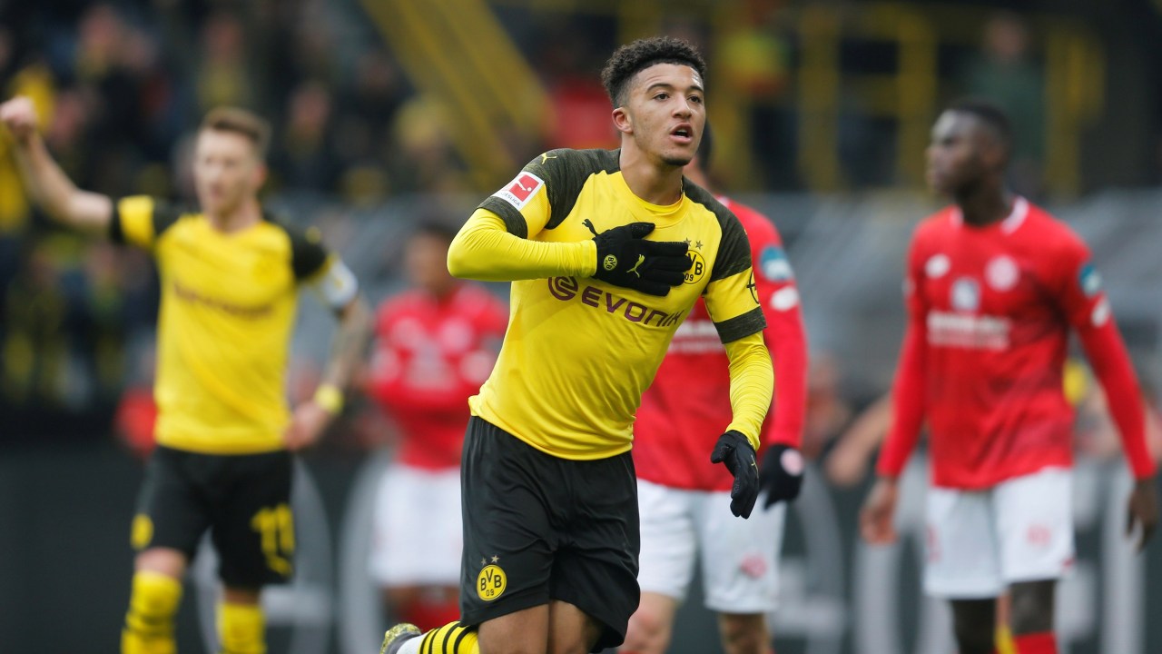 Jadon Sancho, Dortmund vs Mainz