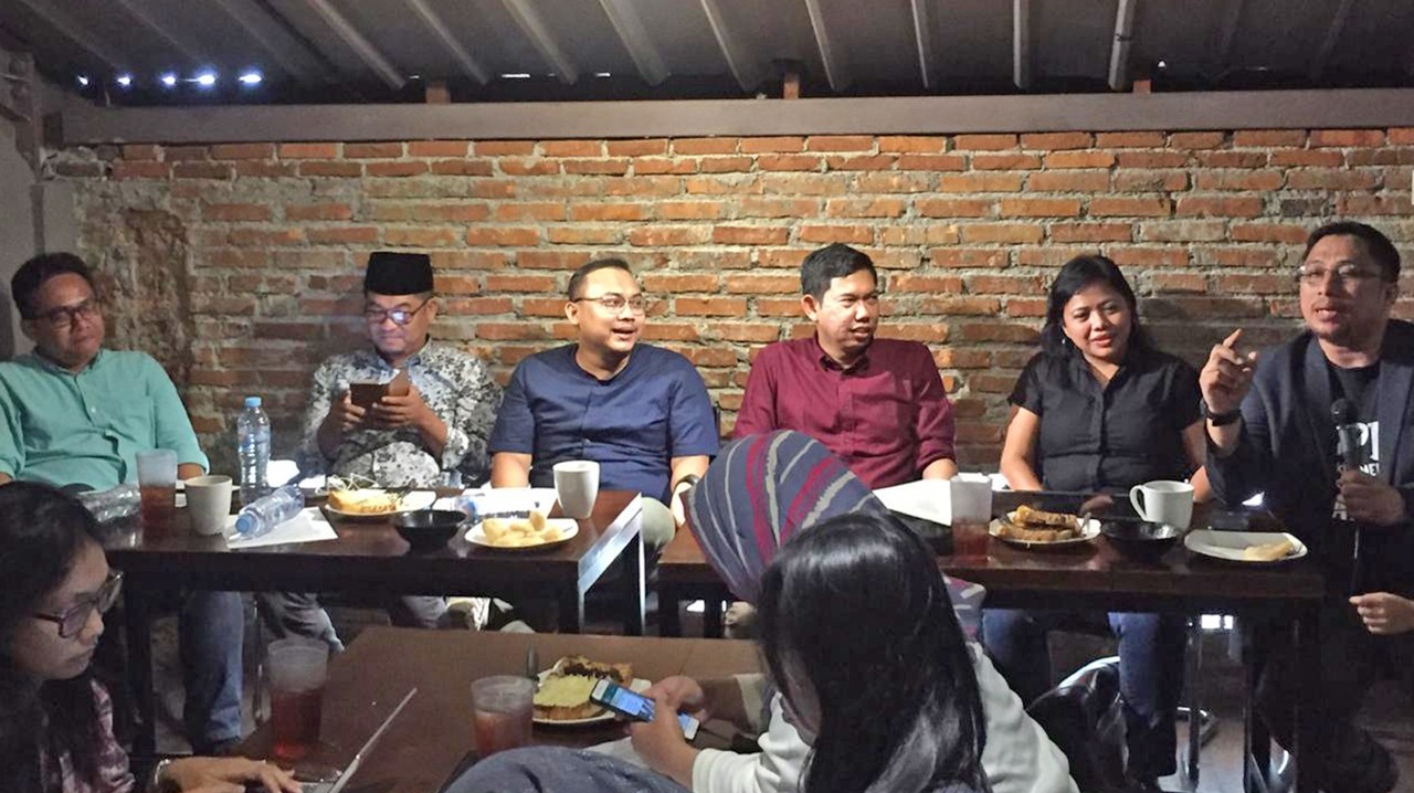 Diskusi Menakar Peluang Prabowo dalam sengketa Pemilu di MK.