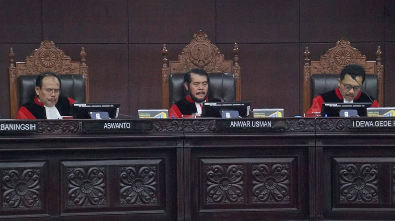 Mahkamah Konstitusi, Sidang Putusan, Sengketa PHPU