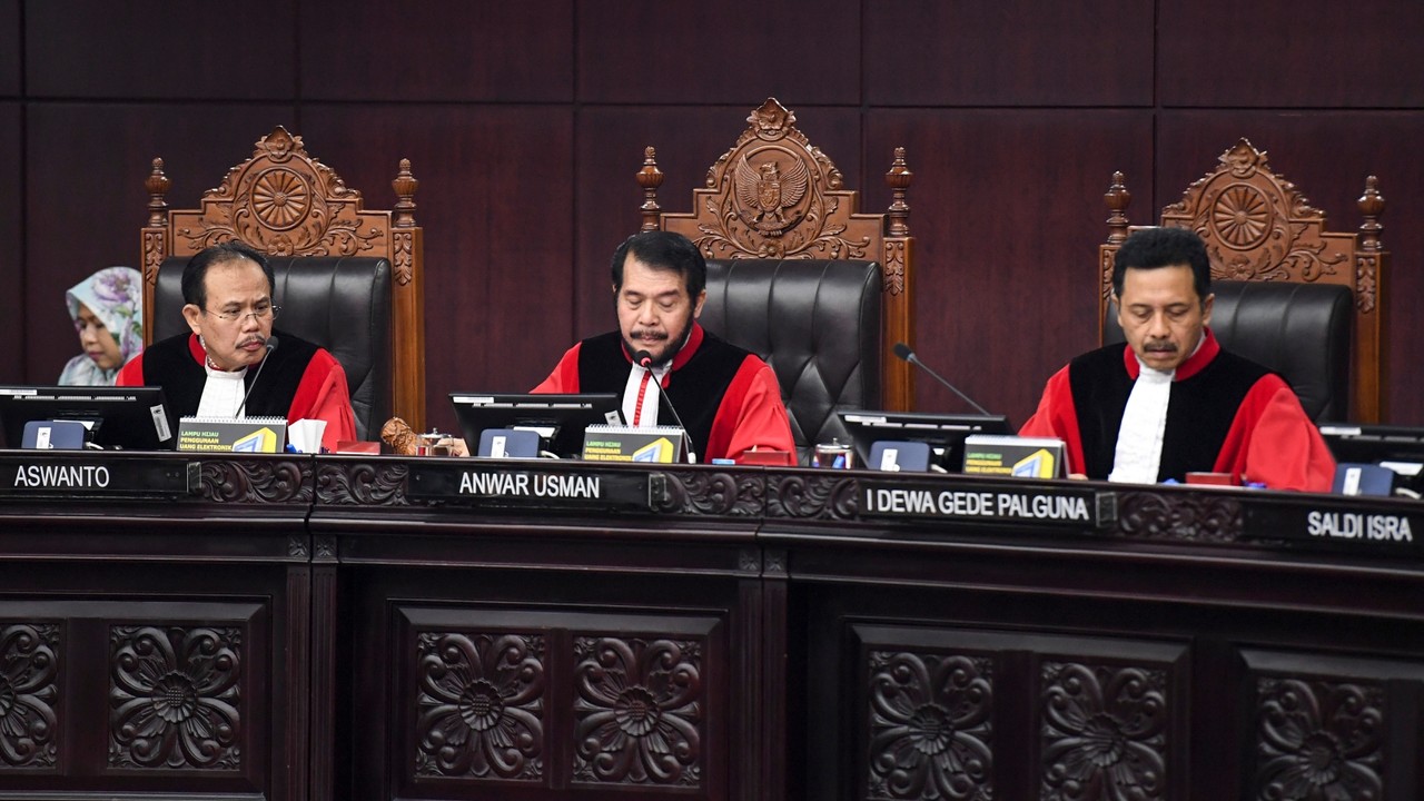 Mahkamah Konstitusi, Sidang Putusan Sengketa PHPU Pilpres 2019