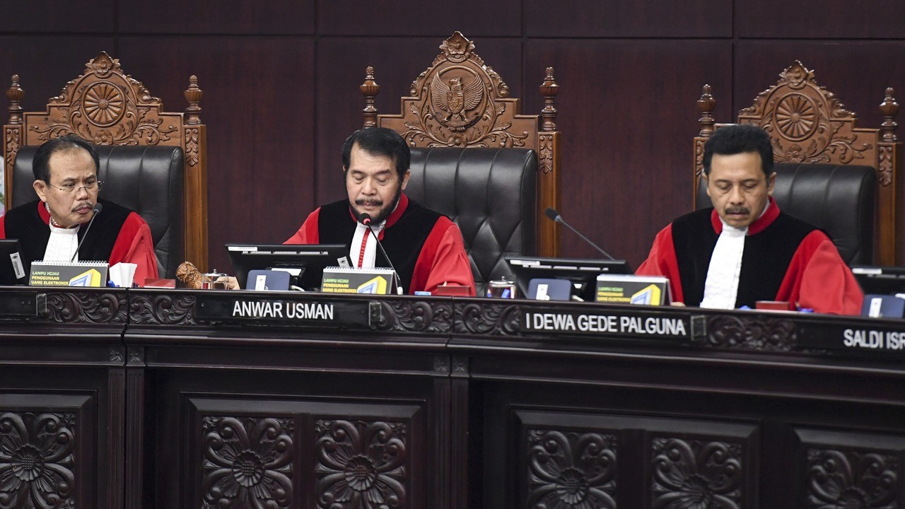 PHPU, MK, sidang Perselisihan Hasil Pemilihan Umum, Anwar Usman