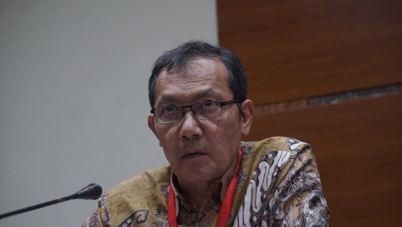 Wakil Ketua KPK Saut Situmorang konpers mengenai kasus BLBI.