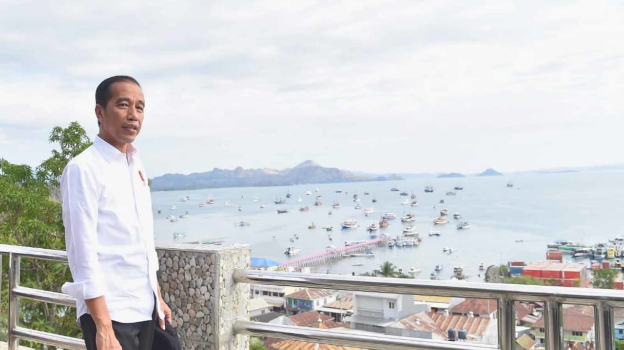 Presiden Joko Widodo, di Labuan Bajo, NTT